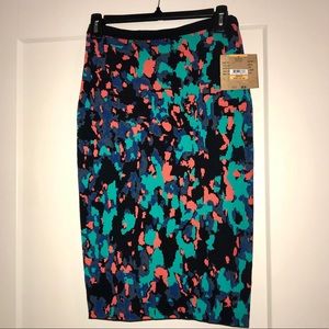 Rachel Roy colorful knit pencil skirt size small